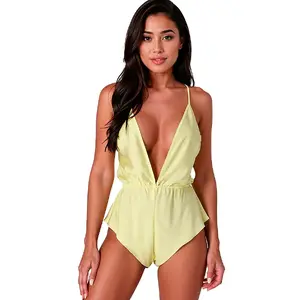 Lingerie bodysuit PASSION SENSIE Body Lemon L/XL — size L/XL, Lemon design