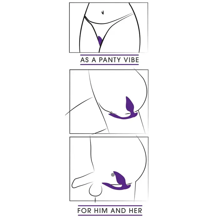 Vibrators sweet smile Smile RC 2in1 Plug & Panty Photo 15