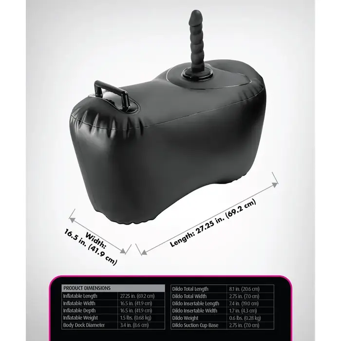 Надувное сиденье PIPEDREAM FFS Body Dock Photo 8
