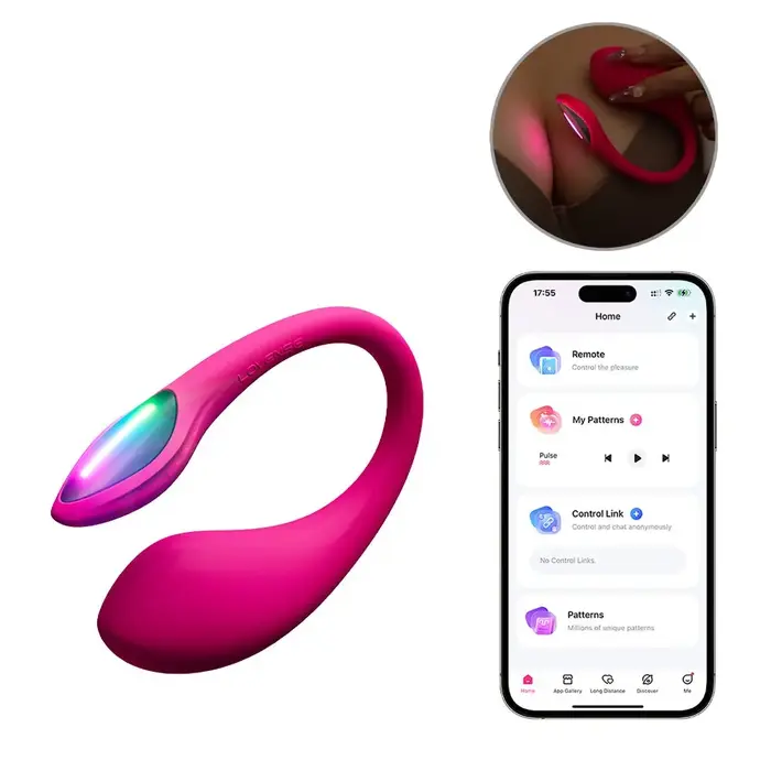LOVENSE Lush Mini nēsājams G-spot vibrators Photo 2