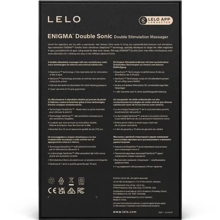 Lelo Enigma Double Sonic vibrators Photo 5