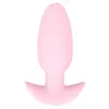 Anālā eņģelīte Cuties Vibrating Plug Rose — 8 cm, uzlādējama Photo 2