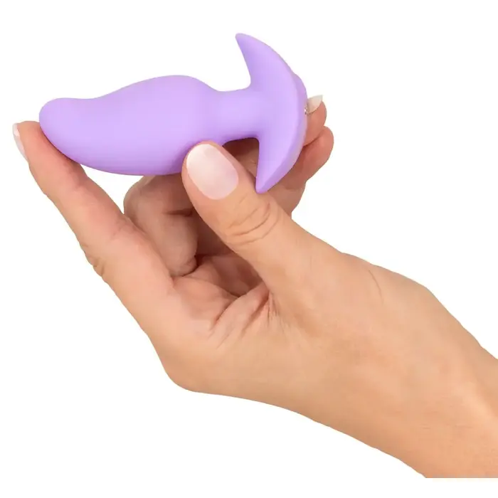 Anal plug Cuties Vibrating Plug Purple — 8 cm Photo 7