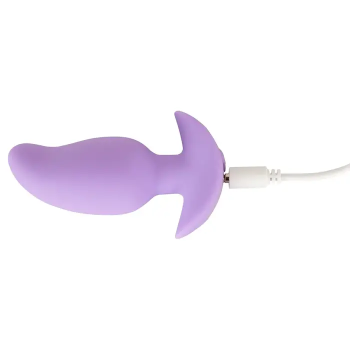 Anal plug Cuties Vibrating Plug Purple — 8 cm Photo 9