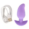 Anal plug Cuties Vibrating Plug Purple — 8 cm Photo 10