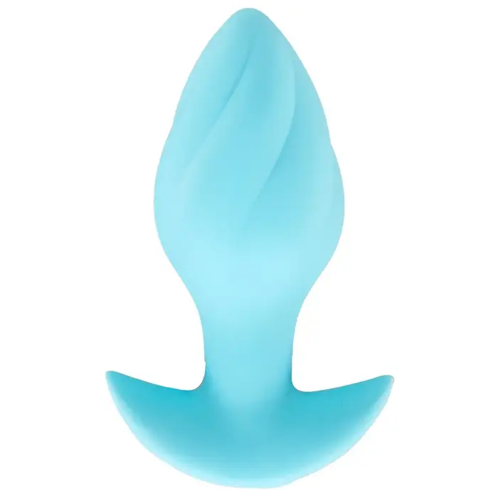 Анальная пробка Cuties Vibrating Plug Blue — 8 см Photo 2