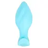 Анальная пробка Cuties Vibrating Plug Blue — 8 см Photo 4