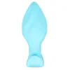 Анальная пробка Cuties Vibrating Plug Blue — 8 см Photo 5