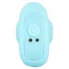 Анальная пробка Cuties Vibrating Plug Blue — 8 см Photo 8