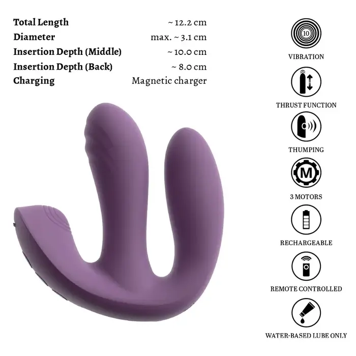 Vibrators beau cœur Mireva RC Triple Photo 16