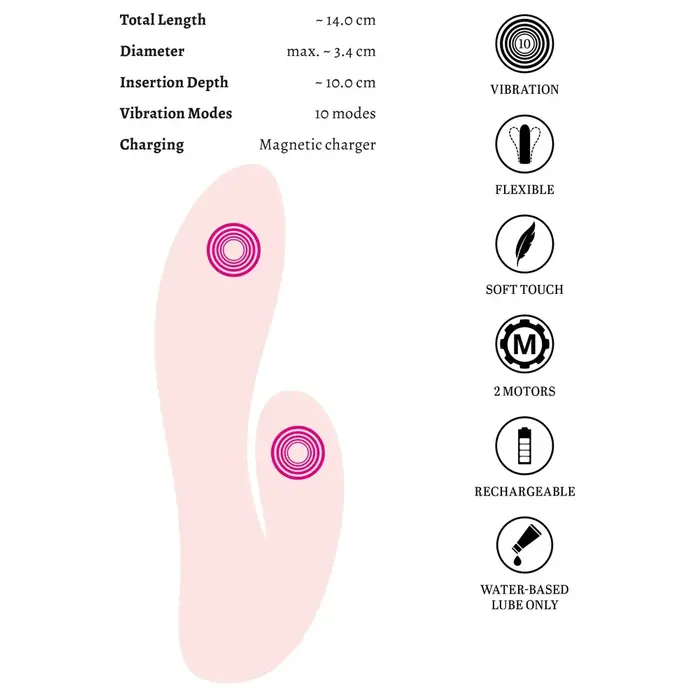 Vibrators beau coeur Cerya Strong Mini V Photo 12