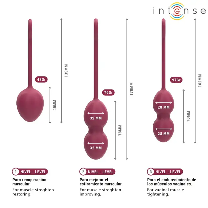 Kegel ball kit INTENSE Charli D-244432 Photo 5