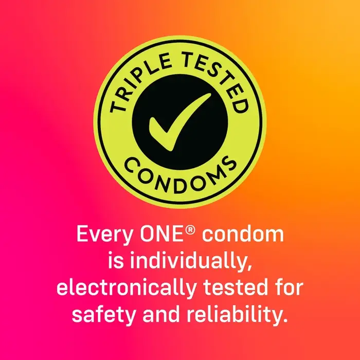 Condoms ONE Flavor Waves — pack of 12 Photo 5