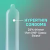 Condoms ONE Vanish x 12 — lubricated, standard size Photo 3