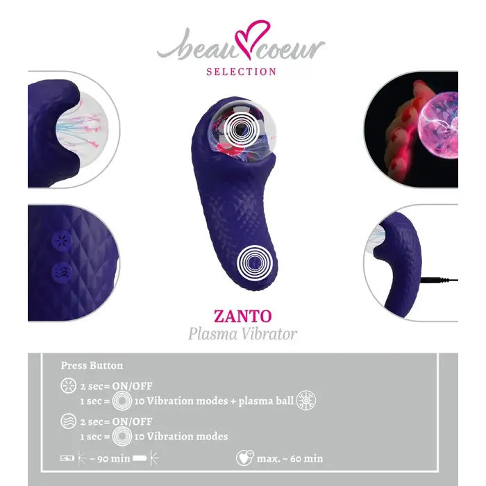 Vibrators beau cœur ZANTO Plasma Vibrat Photo 14