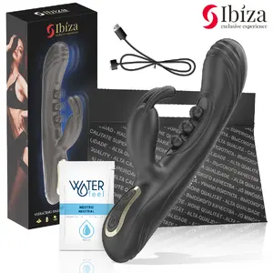 Vibrējošs truša vibrator IBIZA TECHNOLOGY D-244424 ar pulsācijas funkciju, ergonomisks dizains