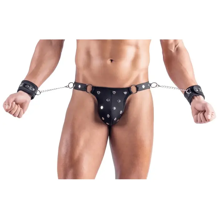Thong and Wrist Cuffs XL — Svenjoyment Photo 2