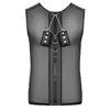 Men's mesh shirt Svenjoyment size S with detachable cuffs Photo 8
