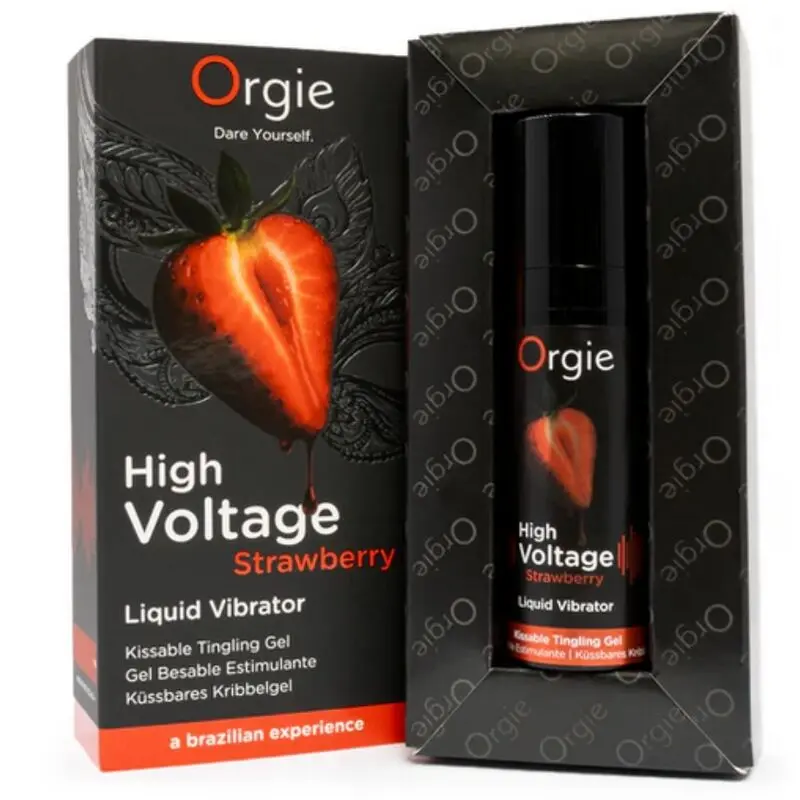 Orgie High Voltage Strawberry arousal gel, 15 ml Photo 7