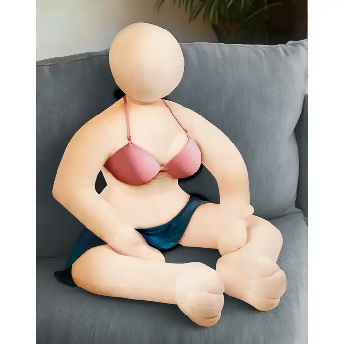 Plush doll You2Toys Leona — sitting 70 cm sex doll Photo 19