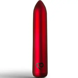 Vibrējoša kulerīte rocks off Rechargeable Poppy Red — kompakts uzlādējams personiskais masieris