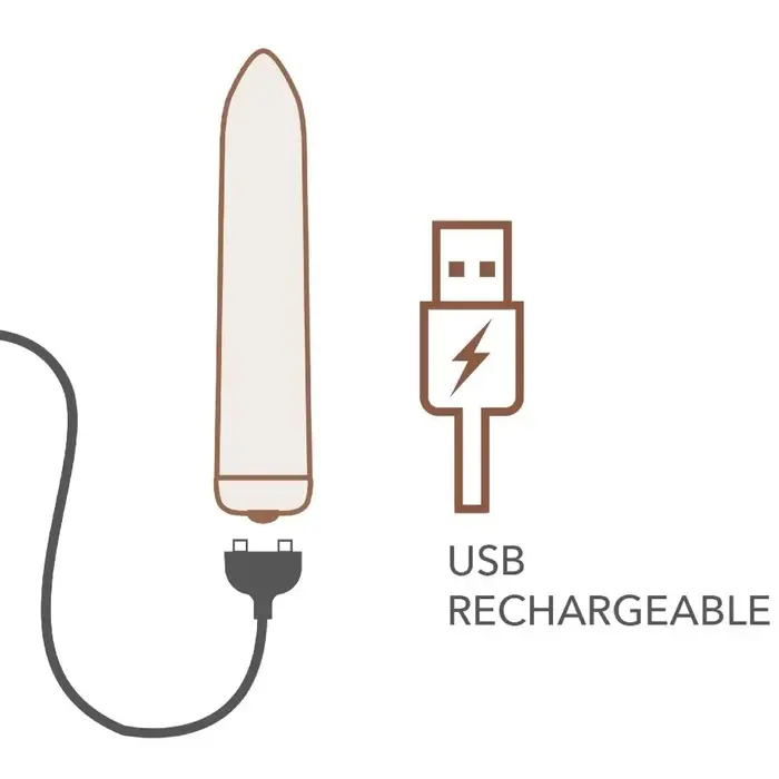 Vibrating bullet rocks off Rechargeable Poppy Red Photo 5