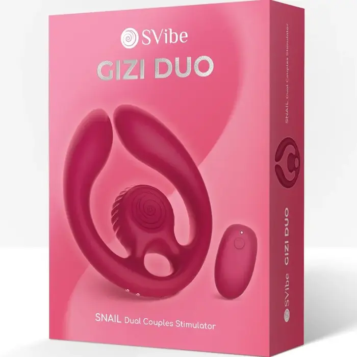 Pāru stimulators Snail Vibe Gizi Duo — ar tālvadību Photo 8