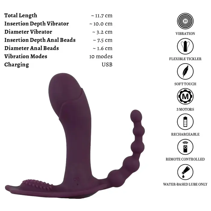 Panty vibrator beau cœur ARIVA RC Photo 17