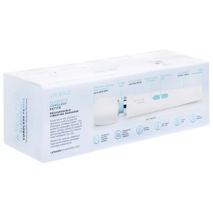 le wand Classique Petite Wand — kompakts uzlādējams wand Photo 9