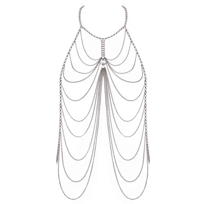 Body chain Cottelli Collection — silver adjustable Photo 8