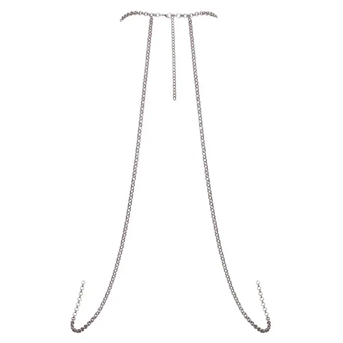Body chain Cottelli Collection — silver adjustable Photo 9