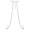 Body chain Cottelli Collection — silver adjustable Photo 9