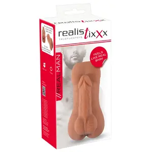 Masturbator RealistixXx RealMan — TPE realistic anal texture, insertion depth 16 cm, max width 8.5 cm