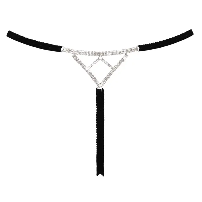 Тонг Cottelli Collection String Rhinestones S–L Photo 6