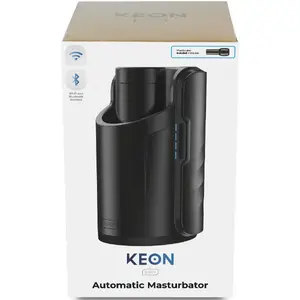 Автоматический мастурбатор Kiiroo Keon WiFi Combo Set с насадкой FeelStroker — ход 2–5,9 см, до 230 толчков/мин, USB-перезаряжаемый