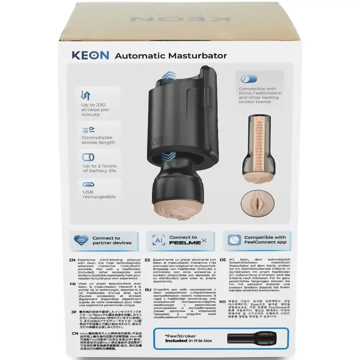 Kiiroo Keon WiFi Combo Set automātiskais masturbators Photo 2