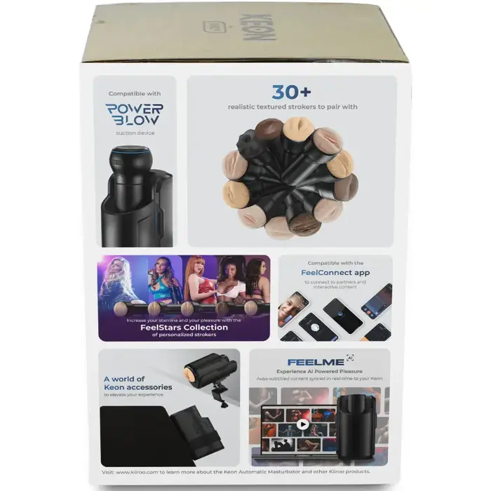 Kiiroo Keon WiFi Combo Set automātiskais masturbators Photo 3