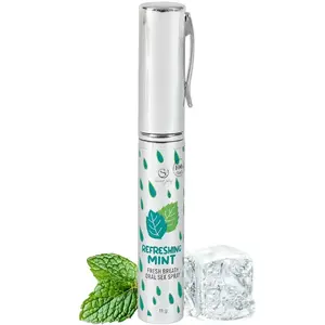 Orālais sprejs SECRETPLAY Refreshing Mint — piparmētru garšas sprejs ārējai lietošanai
