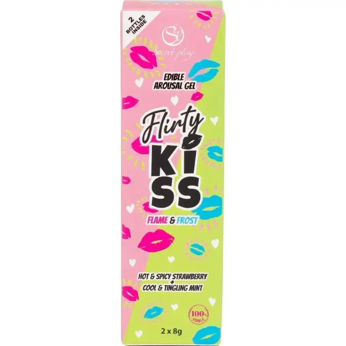 SECRETPLAY Flirty Kiss orālie gēli, 2 x 8 g Photo 5