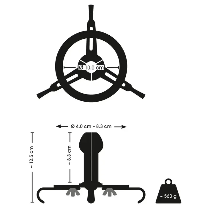 Anal spreader Fetish Collection Anal Deluxe — stainless steel Photo 13