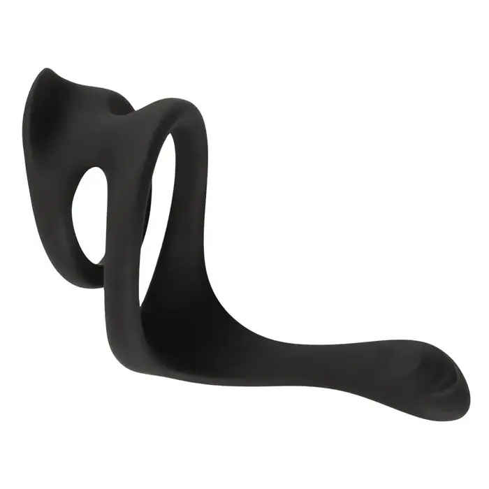 Cock & Ball Ring Erecto — silikona gredzens ar perineuma stimulētāju Photo 3
