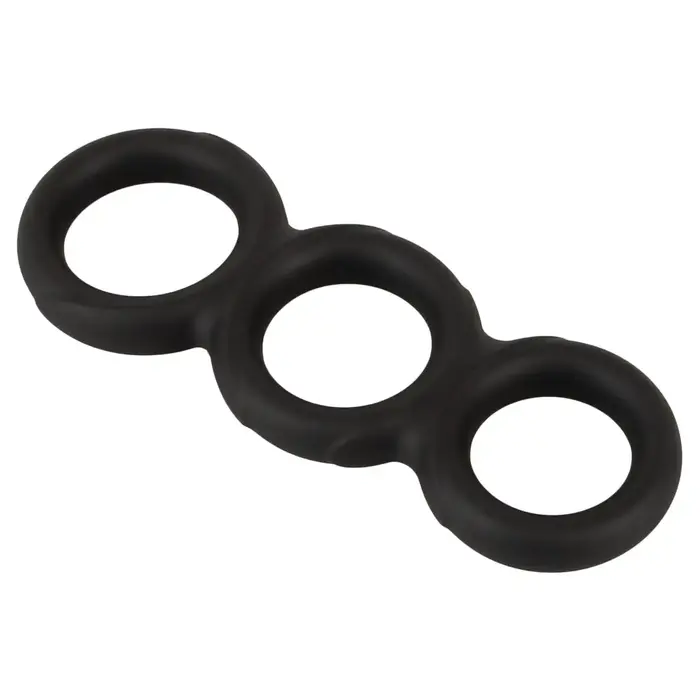 Erecto Triple Cock Ring — три силиконовых кольца Photo 2