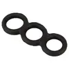 Erecto Triple Cock Ring — три силиконовых кольца Photo 2