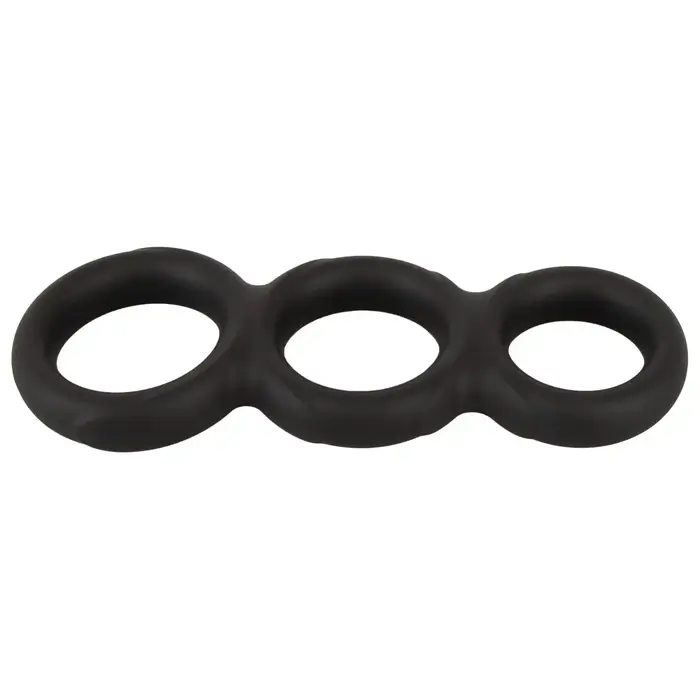 Erecto Triple Cock Ring — три силиконовых кольца Photo 3