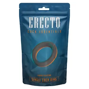 Cock ring Erecto Single — Erecto single-ring, Liquid Silicone, inner Ø 2.6 cm, outer Ø 4 cm, thickness 1.1 cm