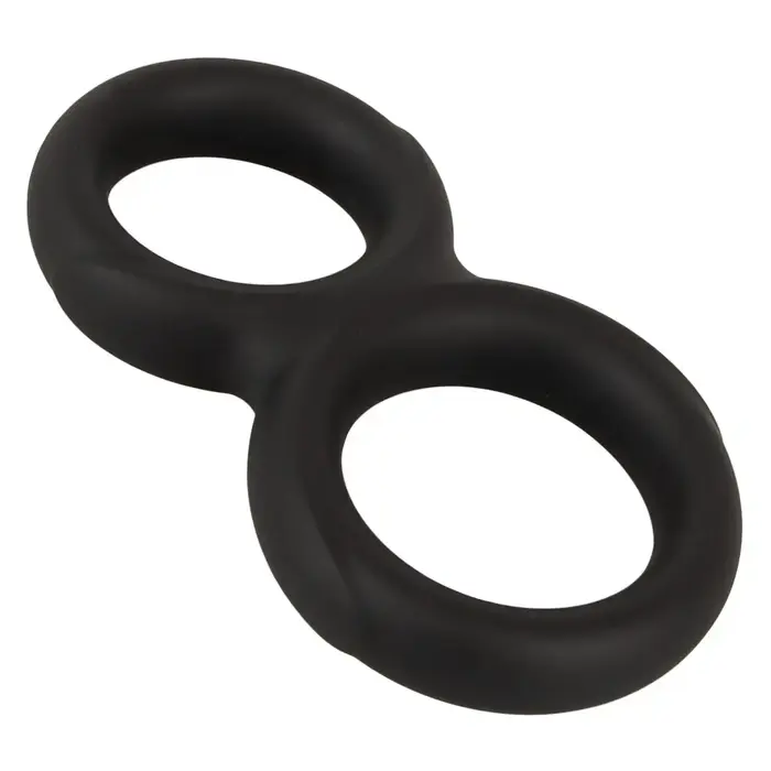 Кольцо Erecto Double Cock Ring двойное силиконовое Photo 2