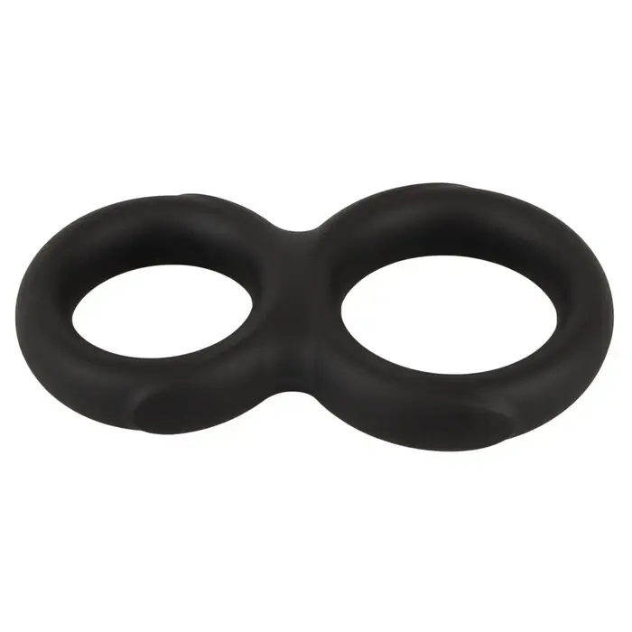 Кольцо Erecto Double Cock Ring двойное силиконовое Photo 3