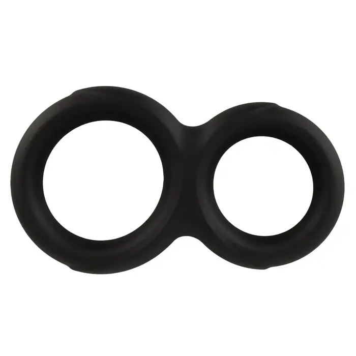 Кольцо Erecto Double Cock Ring двойное силиконовое Photo 4