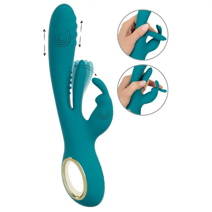 Trusis vibrators sweet smile Smile Rabbit — izspiediens, 3 motori Photo 2