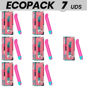 Vibrators happy loky Ariel G-Spot ECOPACK 6 gab. — iekšējai stimulācijai ar G‑punktu, vairumtirdzniecības komplekts